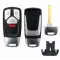 Audi Smart Remote Key Shell suitable for IKCBAU4P Circuit board Autel thumb