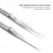 High Baku BA-i164 Craft Fine Angled Removal Stainless Steel Tip Straight High-Precision Tweezer thumb