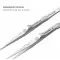 Baku BA-i164 Craft Fine Angled Removal Stainless Steel Tip Straight High-Precision Tweezer - TOOL-BKU-BAI164  p-2 thumb