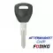 Transponder Key For Acura HD111-PT With Aftermarket Chip 46-0 thumb