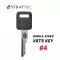 GM Single Sided VATS Key Strattec 595514 #4-0 thumb