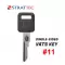 GM Single Sided VATS Key Strattec 595521 #11-0 thumb
