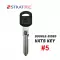 GM Double Sided Vats Key Strattec 596775 #5-0 thumb