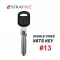 GM Double Sided Vats Key Strattec 596783 #13-0 thumb
