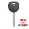 Transponder Key For GM B120-PT Chip Philips 46 Circle +-0 thumb