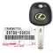 Lexus Genuine Transponder Blank Key 89786-50030-0 thumb