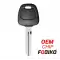 Transponder Key For Nissan Chip 4D60 NI02T-0 thumb