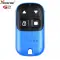 Xhorse Universal Wired Remote Key Garage Door 2nd Gerneration Blue Color XKXH24EN (New Version of XKXH04EN)-0 thumb