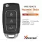 Xhorse Universal Wire Remote Key Hyundai Style 3 Buttons XKHY05EN - CR-XHS-XKHY05EN  p-2 thumb