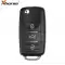 Xhorse Super Remote Flip Key B5 Style 3 Button XEB510EN With XT27B Super Chip-0 thumb