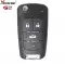 Xhorse Universal Wire Flip Remote Key 2nd Generation Buick Style 4 Button XKBU21EN-0 thumb