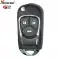 Xhorse Wire Flip Remote Key 2nd Generation Buick Style 4 Button XKBU22EN-0 thumb