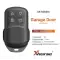 Xhorse Garage Remote Control 4 Button - CR-XHS-XKGHG1EN  p-2 thumb