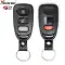 Xhorse Wire Remote Key 2nd Generation Hyundai Style 3+1 Button XKHY21EN-0 thumb