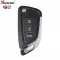 Xhorse universal Flip Wire Remote Key 2nd Generation Knife Style 3 Button XKKF06EN-0 thumb