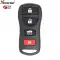 Xhorse Universal Wire Remote Key 2nd Generation 4 Button Nissan Type XKNI20EN (New Version of XKNI00EN)-0 thumb