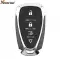 Xhorse Universal Smart Remote Key Chevrolet Style 4 Button XSCL01EN-0 thumb
