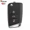 Xhorse Universal Smart Remote Key 2nd Generation MQB Style 3 Button XSDM04EN (New version of XSMQB1EN)-0 thumb