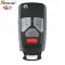 Xhorse Universal Wire Remote Flip Key 2nd Generation Audi Style XKAU22EN  (New Version of XKAU02EN)-0 thumb