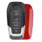 Xhorse Wired Remote Key Red Back 2nd Generation XKFEF4EN 4 Button thumb