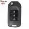 Xhorse Universal Flip Wireless Remote Key 2nd Generation Honda Style XNHO20EN (New Version of XNHO00EN)-0 thumb