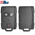 ILCO Keyless Remote Key Shell for 2014-2019 GM 3 Button SHELL-GM-RKE3B3