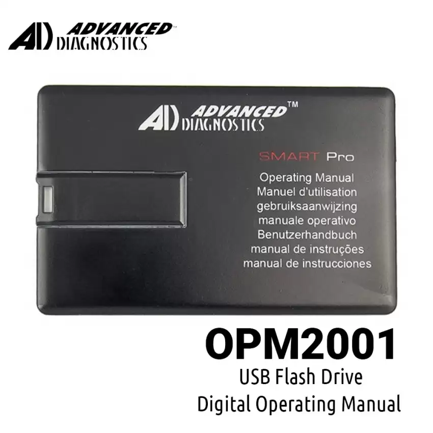 Advanced Diagnostics OPM2001 Smart Pro USB Flash Drive Digital Operating Manual