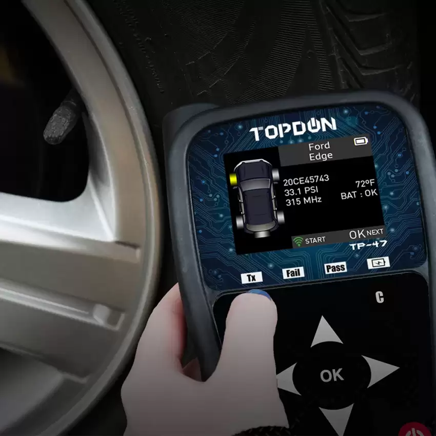 TOPDON TP47 Activate Read All TPMS Sensor Brands OEM and Aftermarket