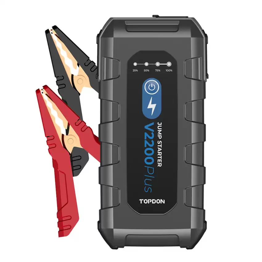 TOPDON V2200Plus Portable Jump Starter with 12V Bluetooth Battery