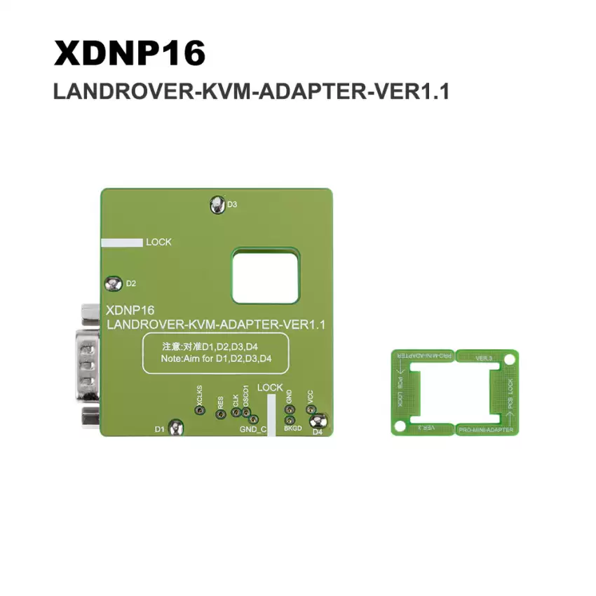 Xhorse Solder-Free Adapters Set for VVDI Mini Prog and Key Tool Plus Device - AC-XHS-ADPSET  p-10