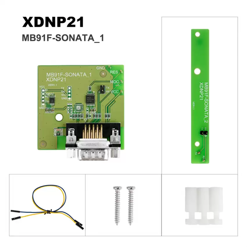 Xhorse Solder-Free Adapters Set for VVDI Mini Prog and Key Tool Plus Device - AC-XHS-ADPSET  p-3