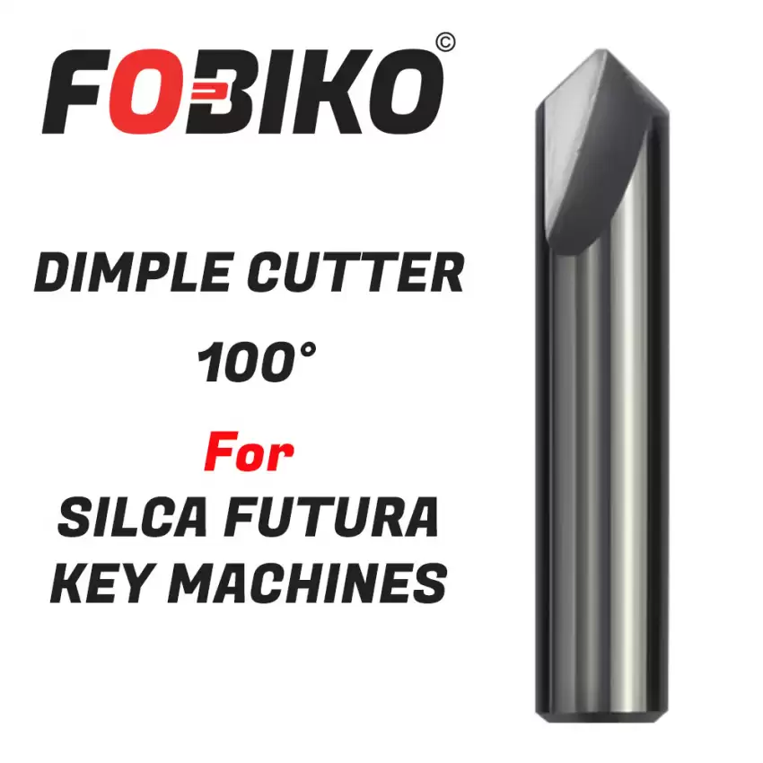 Universal Dimple Cutter 100° 02DM Compatible With SILCA Future Pro