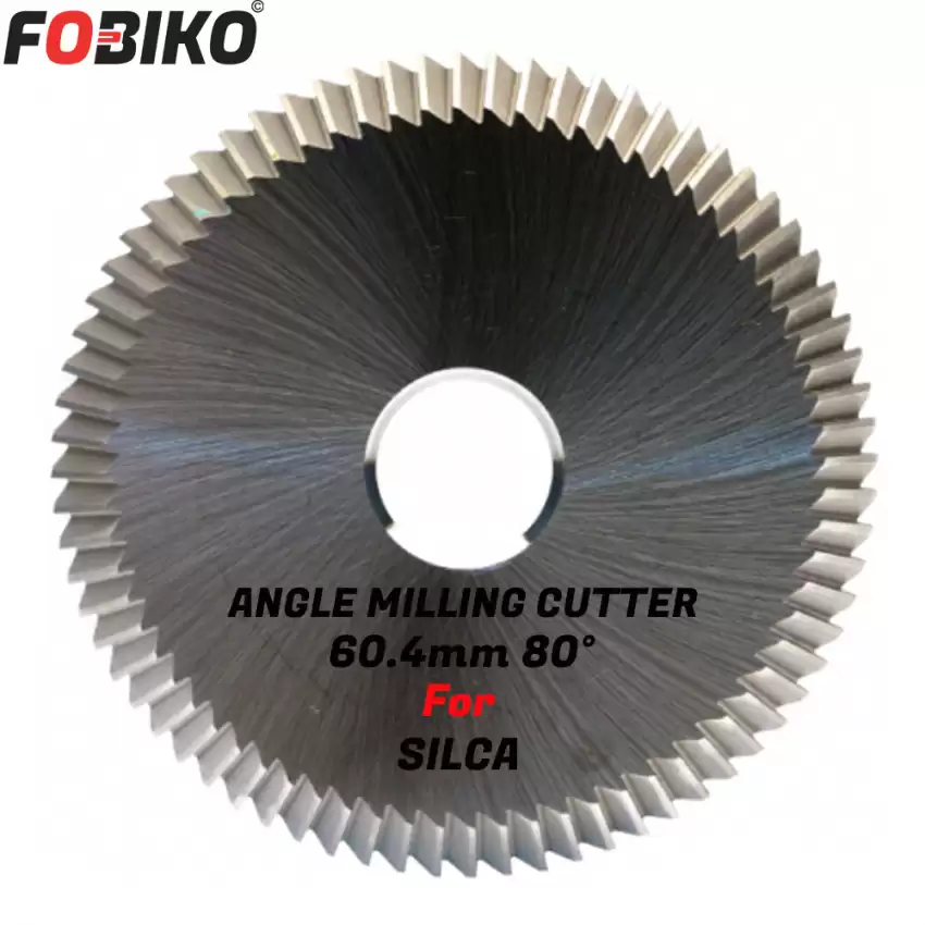 Universal Angle Milling Cutter EM18W 60mm 80° Compatible With SILCA