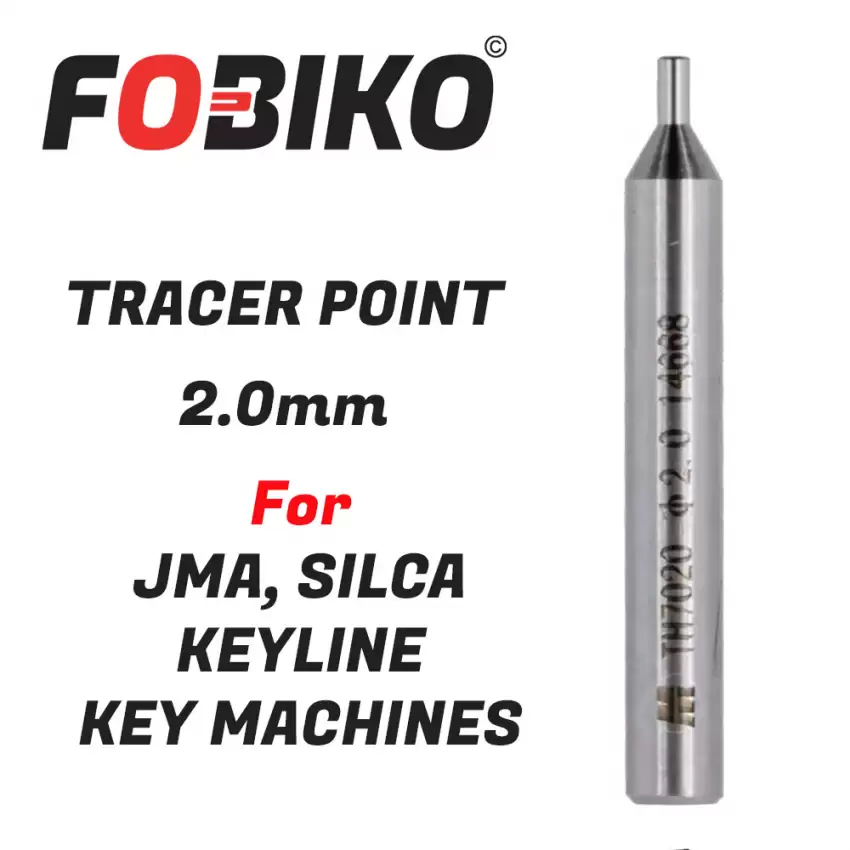 Universal Tracer 2.0 mm compatible with manual key cutting machine JMA, Silca and Keyline