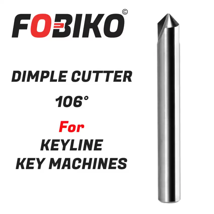 Universal Dimple Cutter 106° V008 Compatible With Keyline