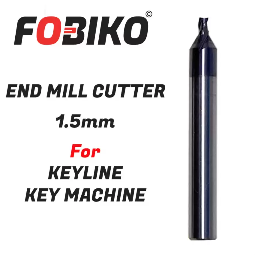 Universal End Mill Cut V012 1.5mm Compatible With Keyline