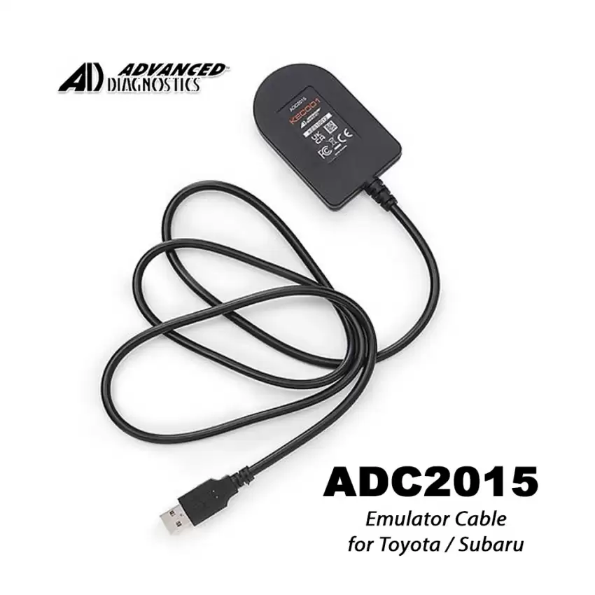 Advanced Diagnostics ADC2015 Emulator Cable for Toyota Proximity and Subaru H Type Blade Keys AKL