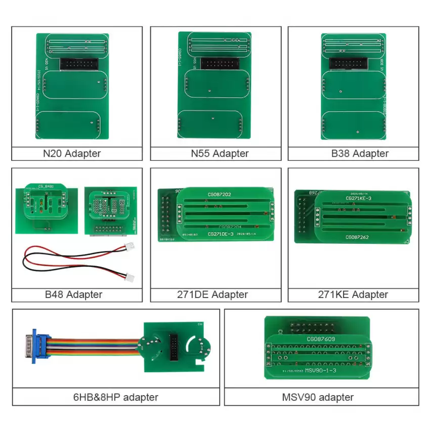 CG FC200 Adapter Set Include 6HP & 8HP / MSV90 / N55 / N20 / B48/ B58/ B38