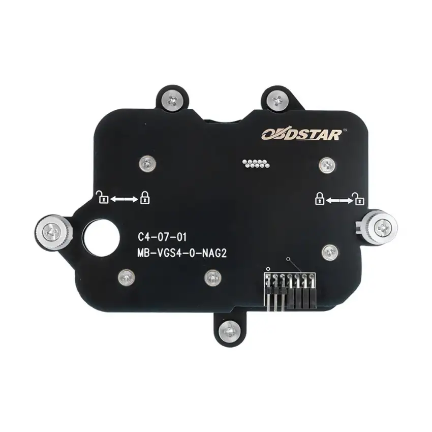 Get the OBDSTAR C4-07 (MB-VGS4-0-NAG2) Adapter Full Kit at KEY4. Designed for KeyMaster G3 and DC706, it supports Mercedes-Benz VGS4-0 NAG2 7G-Tronic TCU virginizing, personalization, and data transfer without soldering
