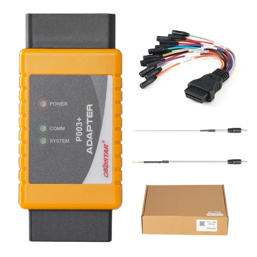 OBDSTAR P003+ Adapter Kit with ECU Bench Cables for OBDSTAR X300 DP/ X300 DP PLUS/ Key Master DP/ X300 PRO4/ D800