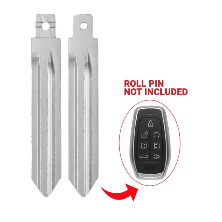 Universal Key Blades for Autel IKEY Remotes HYN14R HY15 HY-13D