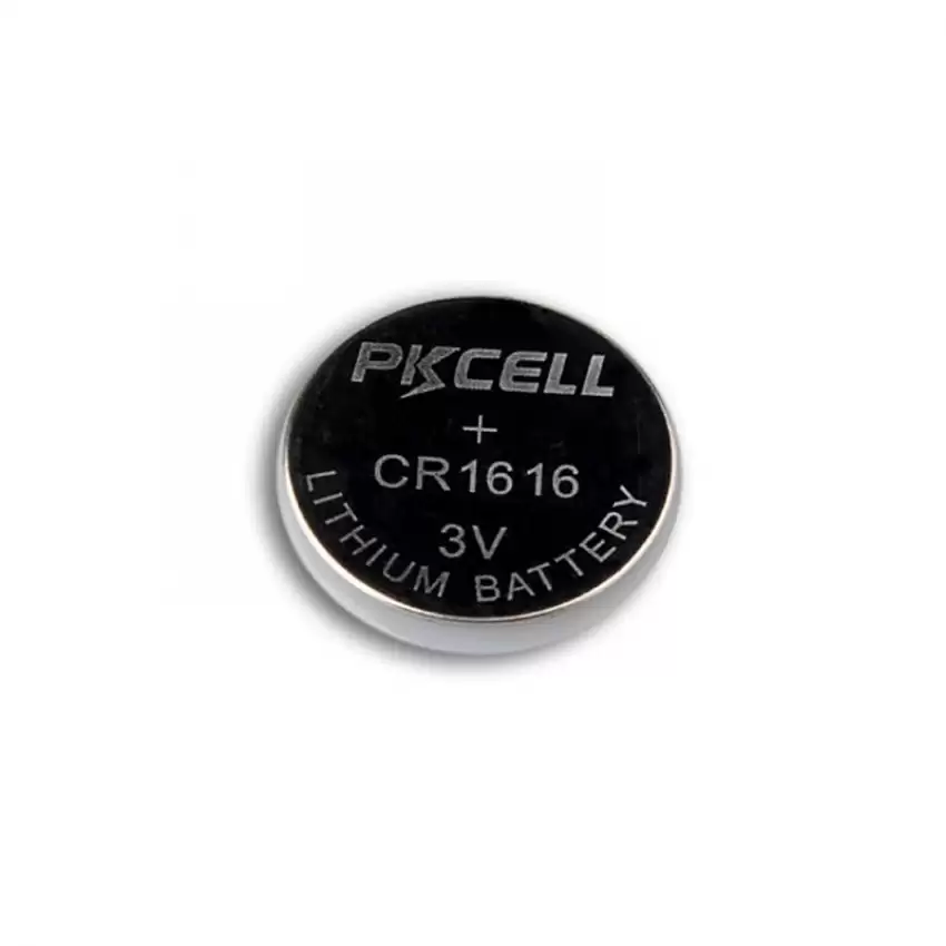 PKCELL CR1616 3 Volt Lithium Battery 5-Pack, Long Lasting Batteries