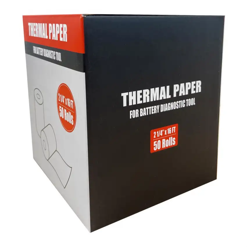 Autel BTPAPER50 Battery Tester Paper Roll – 50 Pack