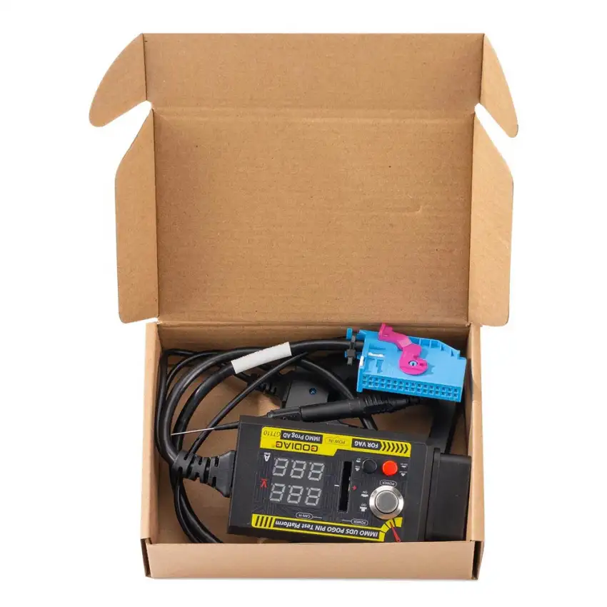 GODIAG GT110 FOR VW Skoda Seat CAN-Bus UDS 4th Generation IMMO System Test Platform Cable with POGO PIN to Read & Write POGO PIN Data