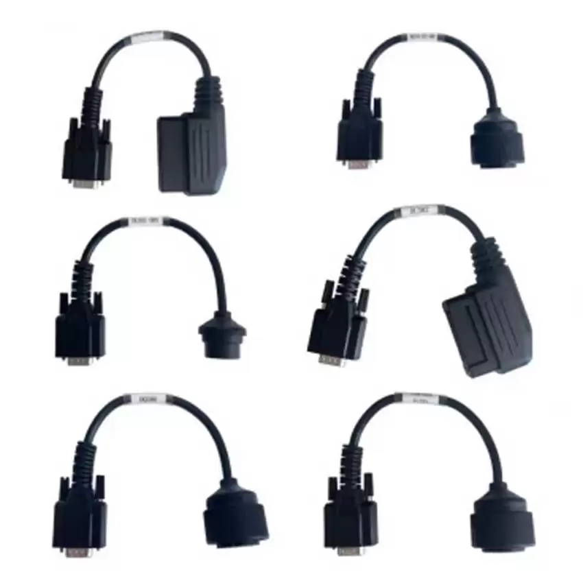 OBDSTAR Transmission Cable Kit SET of 6 Cables TCM-001 to TCM-006