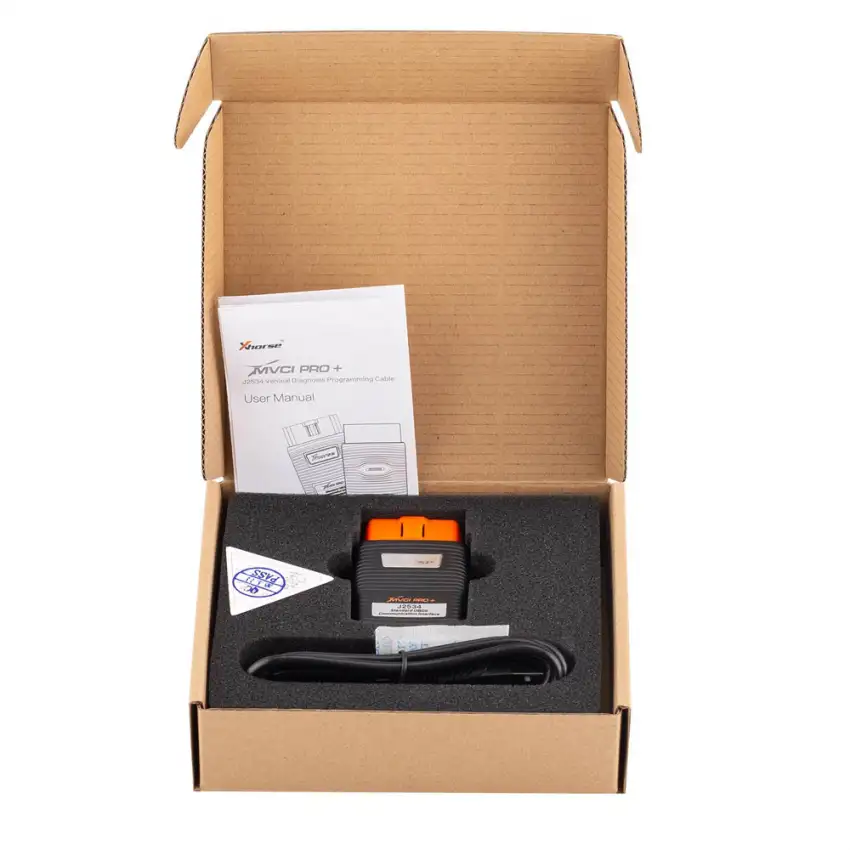 Xhorse MVCI PRO+ J2534 Passthru Cable (XDMVJP) – 2025 Multi-Brand OEM Diagnostic Interface - AC-XHS-XDMVJPGL  p-2