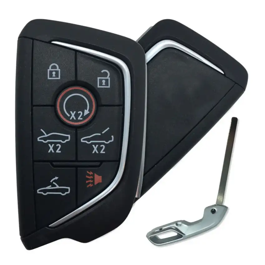 Smart Remote Key for Chevrolet Corvette 7 Button 13538852 YG0G20TB1