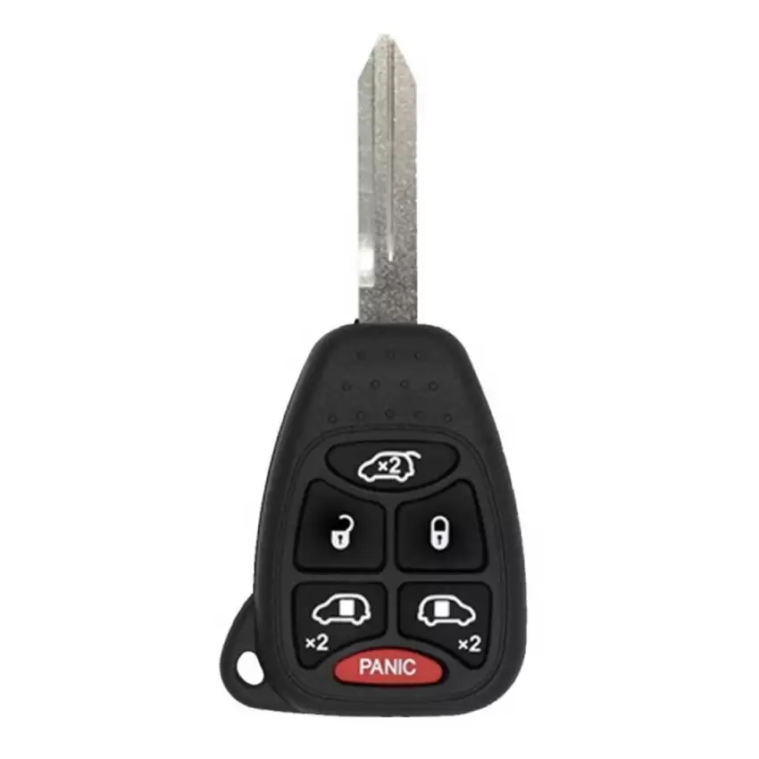 Remote Head Key for Chrysler, Dodge 6 Button 05183686AA 51836681AA M3N5WY72XX