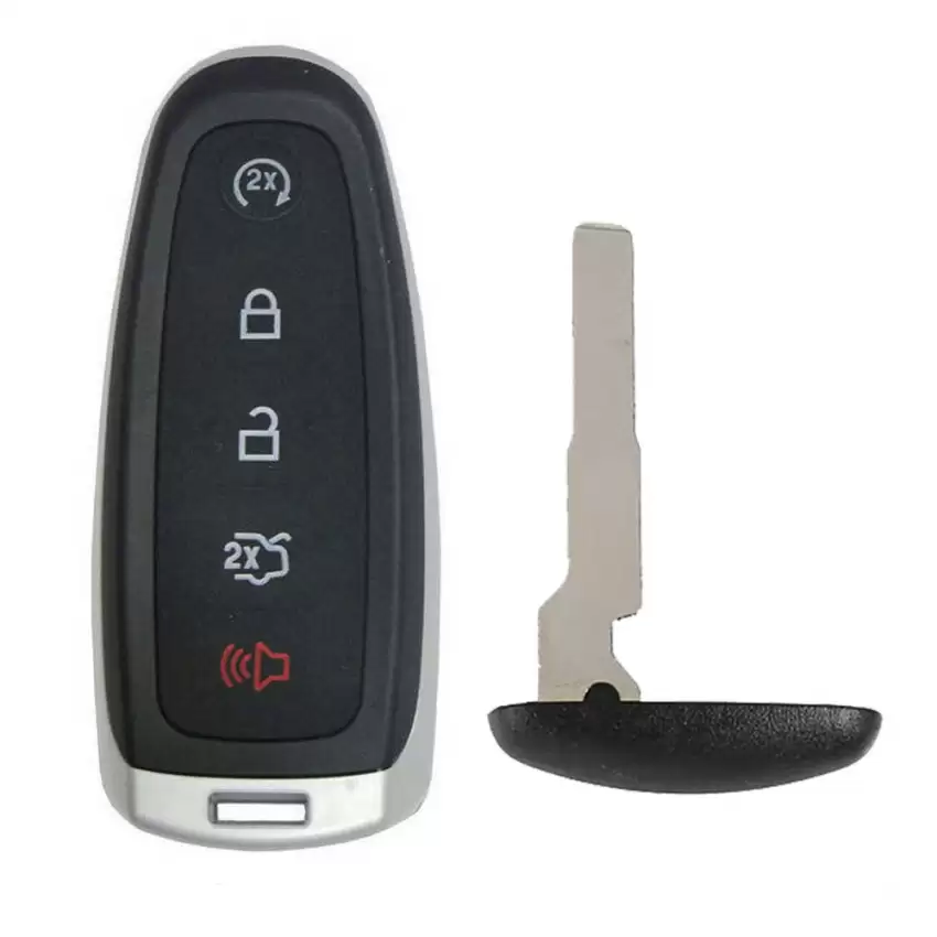 Smart Remote Entry Key for Ford M3N5WY8609 164-R7995 5 Button 4D63 Chip