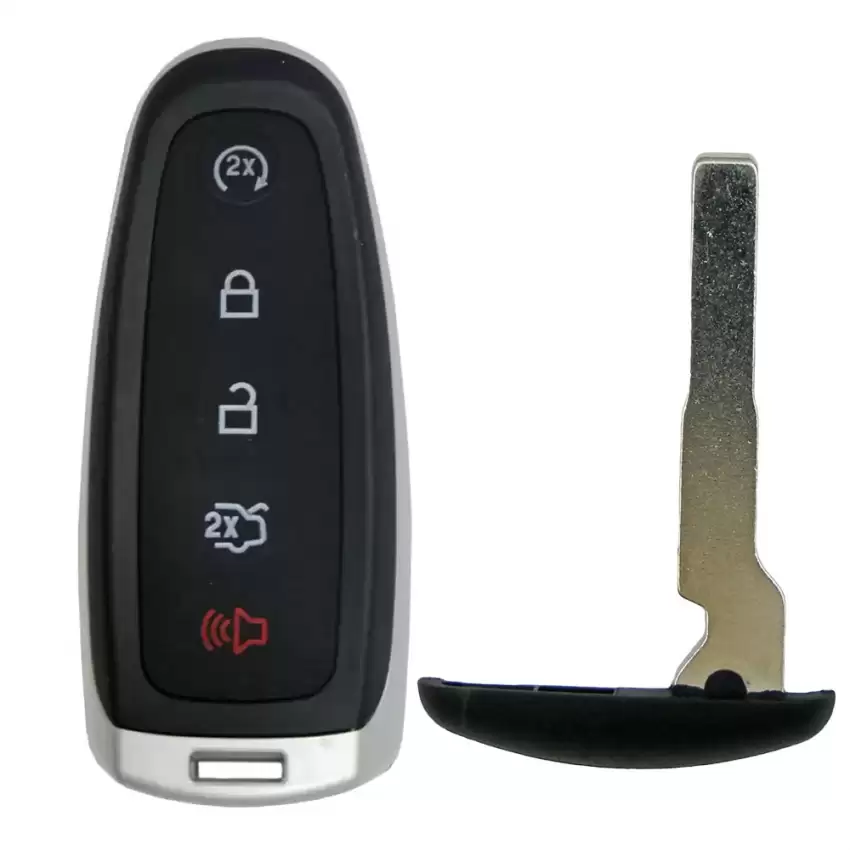 Smart Remote Entry Key for Ford M3N5WY8609 164-R7995 5 Button 4D63 Chip